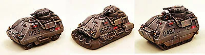 15mm Sci-Fi Resin Vehicles-Chargers-Wheeled-Hover-Tracked-Unpainted Resin Kits • £9