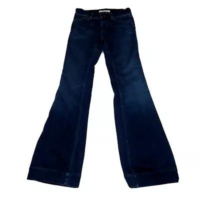 J Brand Love Story Flare Jeans In Bayou Wash Womens Size 26 • £23.64