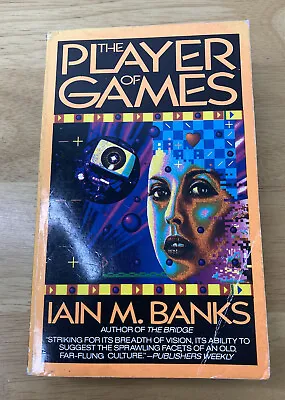 The Player Of Games Iain M. Banks First Harper Paperback Printing 1990 • £9.50