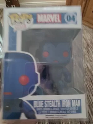 Funko Pop - Blue Stealth Iron Man - Marvel 04 • £13