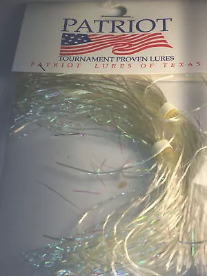 DuPont LUMAFLEX Banded Replacement Skirts By ‘Patriot Lures Inc.’ • $2.99