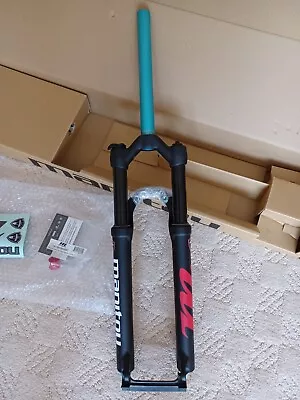 New Manitou Markhor Suspension Fork ( 26  Wheel / 80 OR 100mm Travel / 9mm Axle) • $239