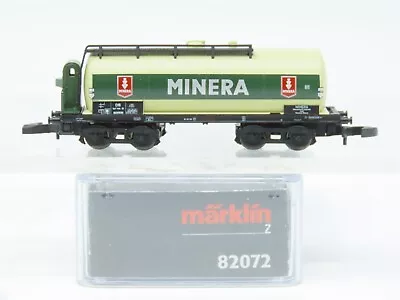 Z Marklin 82072 DB Minera Petroleum Tank Car W/ Brakeman's Cab #547786 - Era III • $29.95