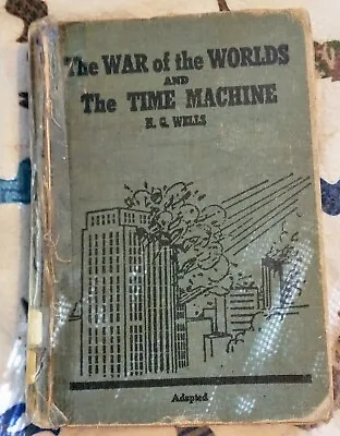 VINTAGE 1956 Paramount H.G. Wells The War Of The Worlds And The Time Machine  • $12.99
