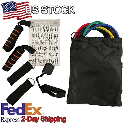 Live Monster 150 Lbs Stackable High Resistance Band Set Home GYM Fitness Workout • $19.99