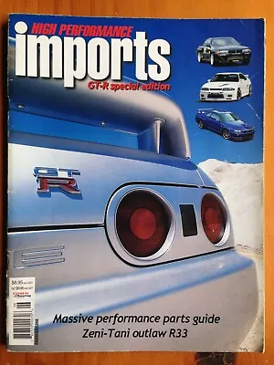 High Performance Imports Magazine 2000 Gt-r Special Edition Hot • $35