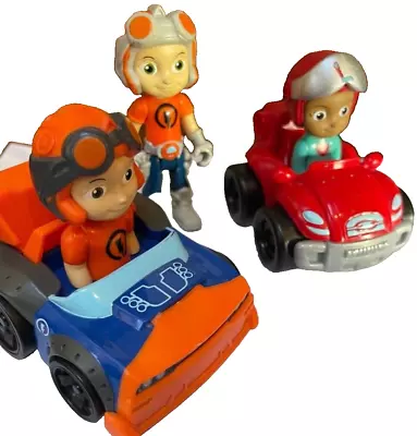 Rusty Rivets!! Ruby & Rusty Cars + Rusty Figure Nickelodeon Great Condition! • $12.25