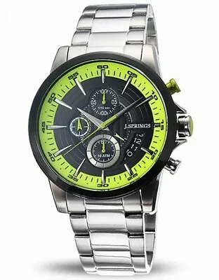 J. Springs By Seiko Instruments Inc. Men's Chronograph Watch 10 ATM BFD076 • $134