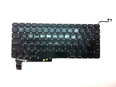 Apple MacBook Pro 15  A1286 2009 2010 2011 2012 Keyboard W/ Power Button - 162 • $13.56