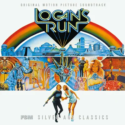 Logan's Run / 1976 - Jerry Goldsmith - Film Score Monthly - Score Soundtrack CD • £55.31