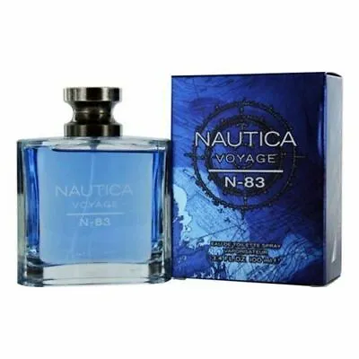 Nautica Voyage N-83 Cologne By Nautica 3.3/3.4 Oz EDT Spray For Men NEW IN BOX • $24.95