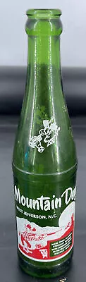 RARE - 1964 Mountain Dew  Hillbilly Bottle 10 Fl Oz • $95