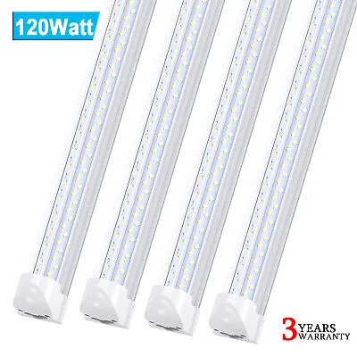 T8 LED Tube 8FT Led Tube Light Bulbs 120W 8 Foot Linkable LED Shop Light Fixture • $95.99