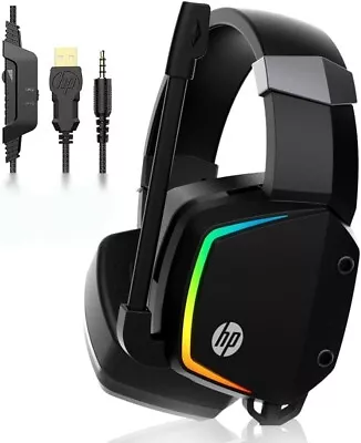 HP Noise Cancelling Gaming Headset With Microphone. Over Ear Headphone With Mic • $44.99