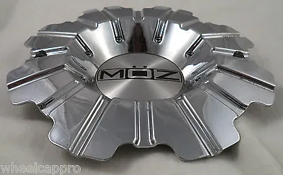 MOZ Wheels Chrome Custom Wheel Center Cap Caps (1) # CD-J932-2410-CAP / 2001-22 • $69