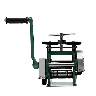Manual Jewelry Press Rolling Mill Machine 85mm Wire Flat Metal Sheet Roller Tool • $143.82