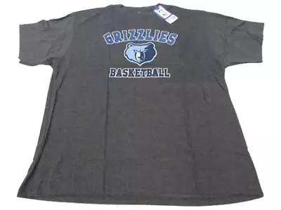 New Memphis Grizzlies Mens Sizes 2XL-4XL-6XL-Tall Majestic Gray Shirt • $15.11