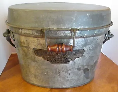 F. FRANCIS & SONS COAL MINER Or RAILROAD LUNCH PAIL • $240