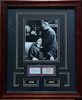 Marlon Brando & Al Pacino Autographed “THE GODFATHER” Frame Display With COA • $2999