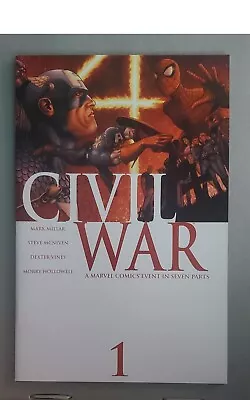 Marvel Comics Civil War #1-7 Complete Set VF/NM 1st Print 2006 Millar McNiven • $25