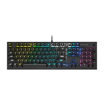 £62.49 • Buy Corsair K60 RGB PRO Low Profile Mechanical Gaming Keyboard With Cherry MX Speed