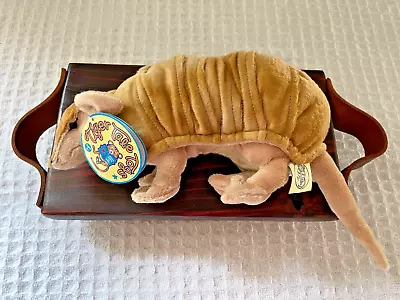 TIGER TALE TOYS Plush Stuffed MIKE THE ARMADILLO Tan Realistic With All TagsHA • $19.99