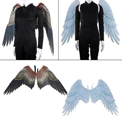 £24.47 • Buy 2Pieces Angel Wing Costume Adults Festivals Party Cosplay Wing With Strap