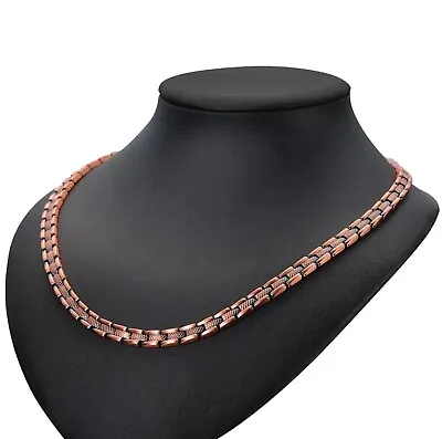Pure Copper Magnetic Necklace With 62 Quality Magnets Gift Boxed • £28