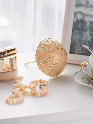 Pink Umbrella Trinket Box Hand Made  By Keren Kopal With  Austrian Crystals • $15.50