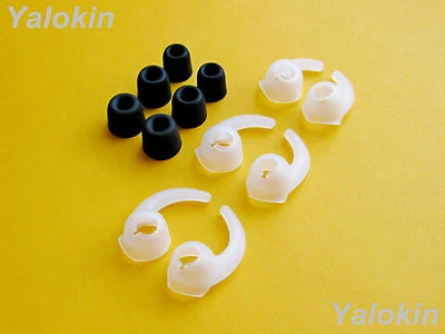 $39.34 • Buy 12pcs (BMF-CLSTB) Memory Foam And Stabilizer Eartips For Jaybird X2 Headphones