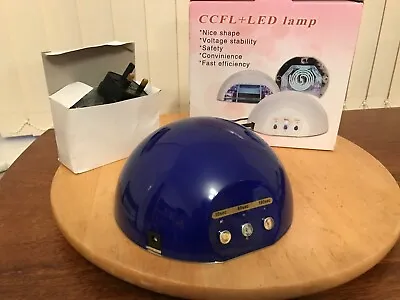 £15.99 • Buy CCFL+ LED NAIL LAMP WITH TIMER 30s/60s/180s.