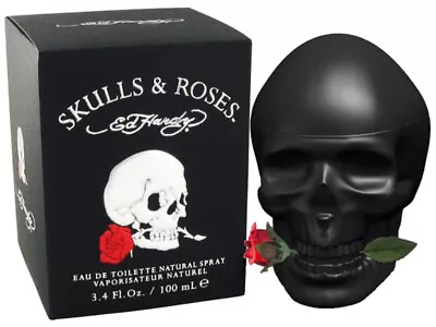 Christian Audigier ED HARDY SKULLS & ROSES EdT 100ml 🎁 NEXT DAY DELIVERY 🎁 • £34.99