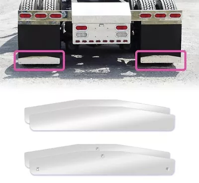 $39.95 • Buy Mud Flap Weights 1 Pair Stainless Steel For Semi Trucks 24” X 4”