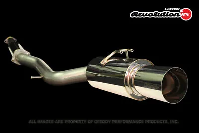 Greddy Revolution RS 3  Single Exit Exhaust For 08-15 Lancer EVO X • $694.88