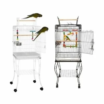 Liberta Gama Bird/ Cockatiel/Conure Cage Black Or White 53 X 52 X 134cm (approx) • £104.49