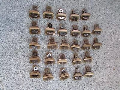 Set Of 27 Vintage  Cabinet Door Hinges • $14.99