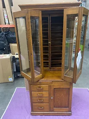 Doctor Medicine Cabinet W.D. Allison 1912 - Near Perfect Condition All Original • $4499