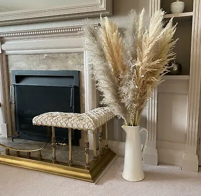 Pampas Grass Large Fluffy Tall Dried Natural Home Decor Xl 120cm Bunch • £66