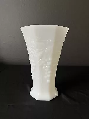 Milk Glass Grape Vase • $10