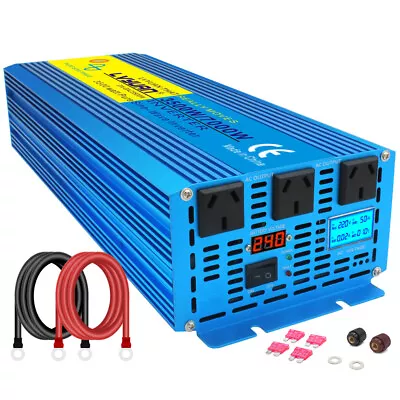 3500W 7000W DC 24V To AC 240V Pure Sine Wave Power Inverter Truck Converter Trip • $284.99