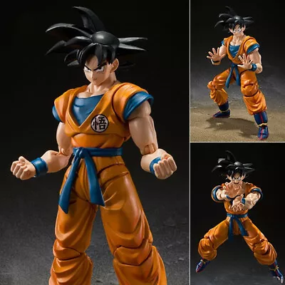 S.H. Figuarts Dragonball Z Son Goku Super Hero Action Figure Tamashii Bandai • $39.99