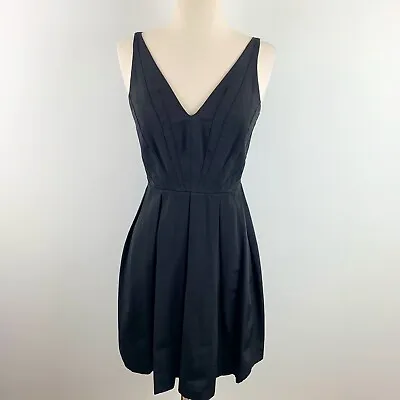 Z Spoke By Zac Posen V-Neck Sleeveless Black Dress Size 4 • $38.88