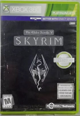 The Elder Scrolls V Skyrim (Microsoft Xbox 360) [PAL] - Complete With Free Post • $12.95