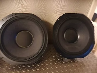 Rare Pair Of Fane Dx12 He Co Axail Speaker Bass Drivers 12  • £110