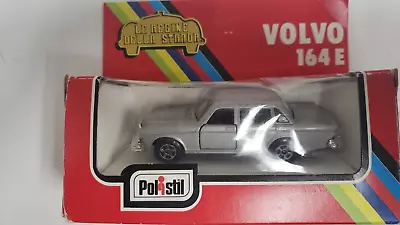 ***Polistil 1/25 Volvo 164E Sedan. Metallic Silver. New In Box. • $10