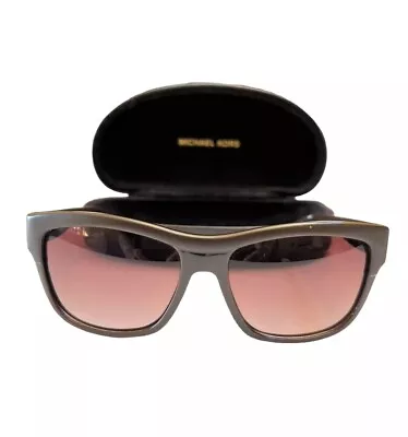 Michael Kors Sloan Brown Sunglasses With Case • $22.99