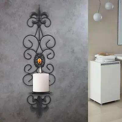 Tealight Candle Holders Wall Sconces Candlestick Stand For Living Room • £11.51