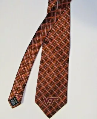 Virginia Tech 100% Silk Tie • $18.50