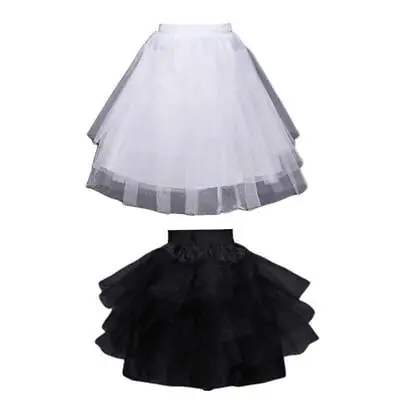 £7.43 • Buy Flower Girls Kids Classic Layers Tulle Tutu Skirt Wedding Dress Petticoat Lolita