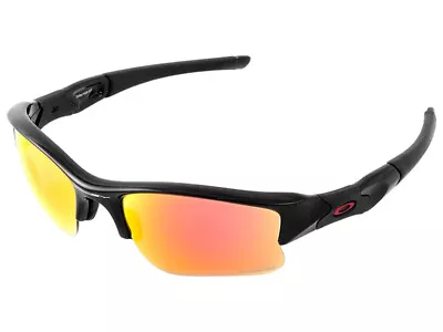 Oakley Flak Jacket XLJ MLB All-Star Sunglasses OO9009-16 Black/Ruby Iridium • $199.99